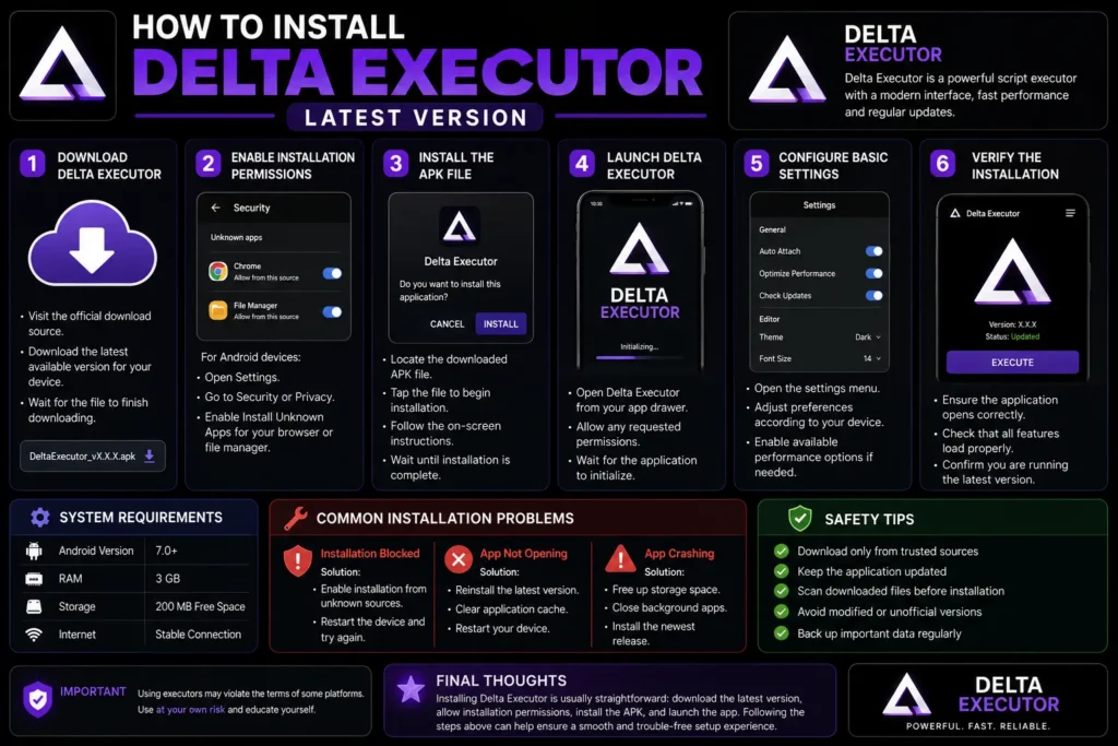 How to Install the Delta Executor Latest Version