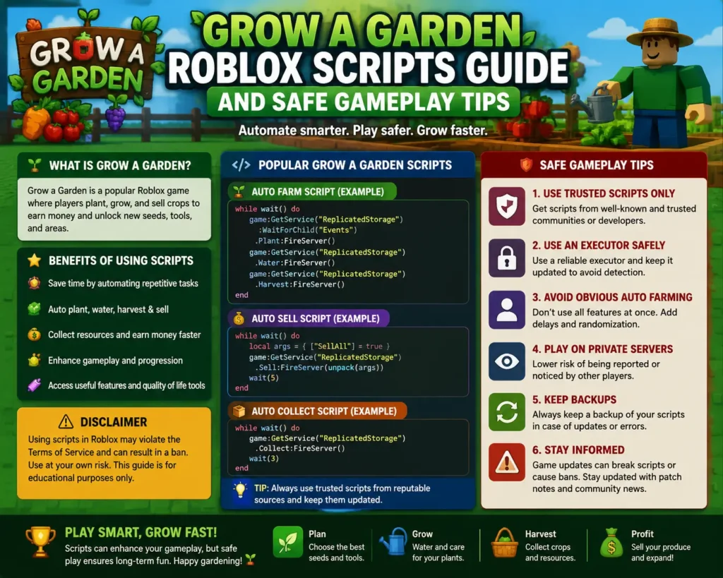 Grow a Garden Roblox Scripts
